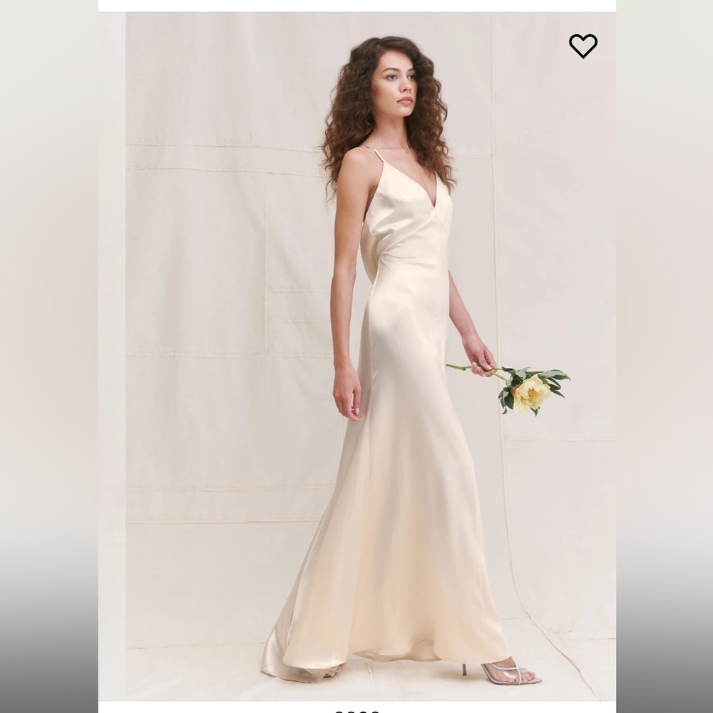 NWT Reformation Sky Bridal Dress